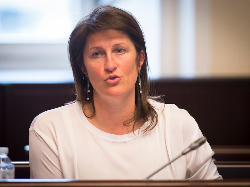 Minister van Mobiliteit Jacqueline Galant (MR).