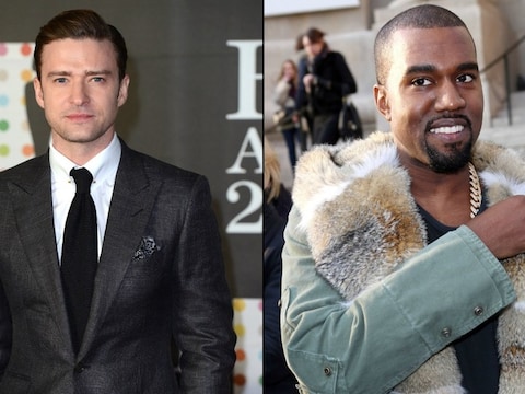Justin Timberlake en Kanye West.