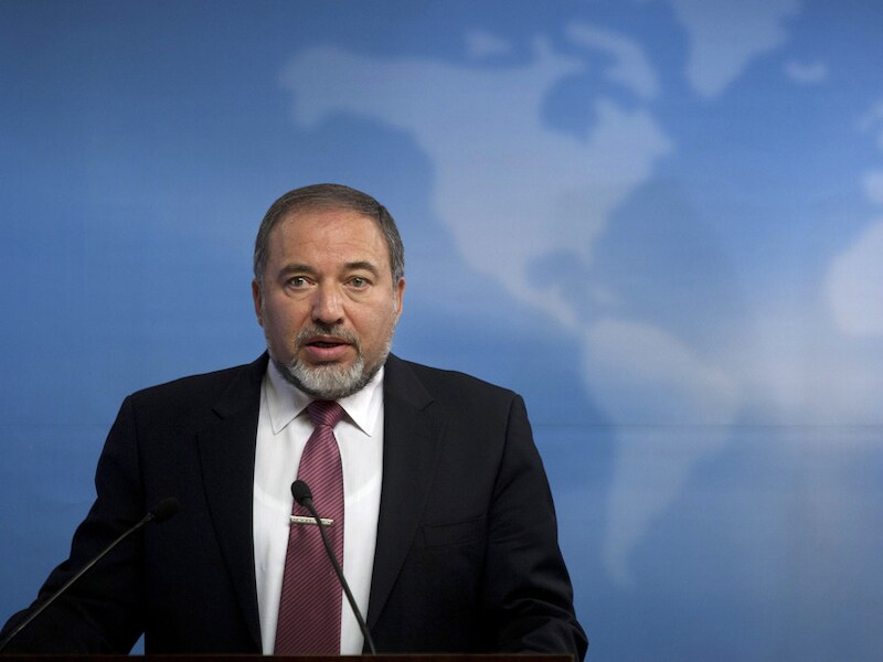 Avigdor Lieberman.