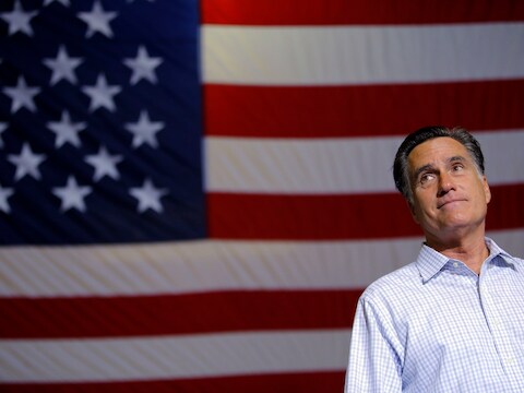 Presidentskandidaat Mitt Romney.