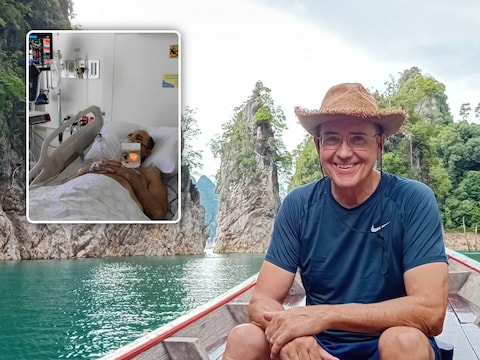 Phillippe De Budt verhuisde in april naar Thailand. Vandaag vecht hij er in het ziekenhuis tegen een agressieve kanker (inzet), maar zijn verzekeraar weigert tussen te komen in de hoge facturen.