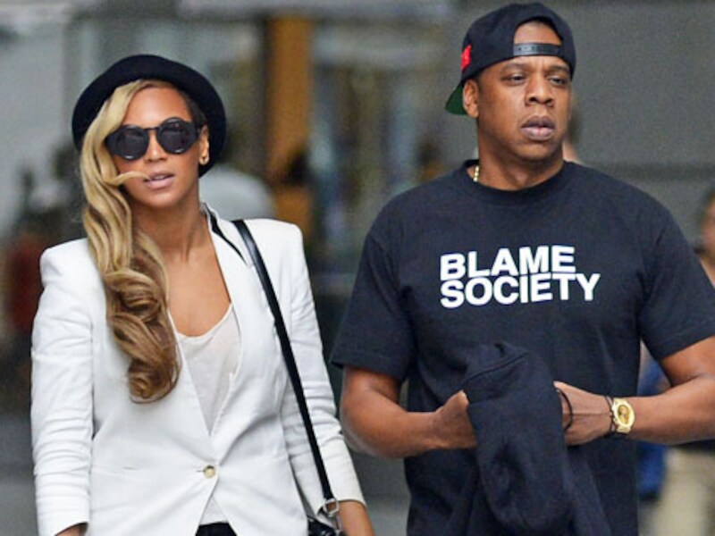 Beyoncé en haar man Jay-Z waren ook op het feest van Diddy.