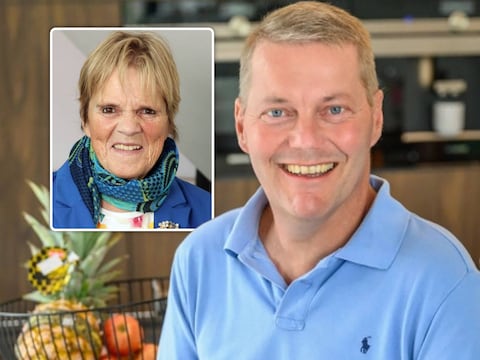 Steven De Paepe kreeg drie jaar geleden dezelfde diagnose als Margriet Hermans (inzetje).