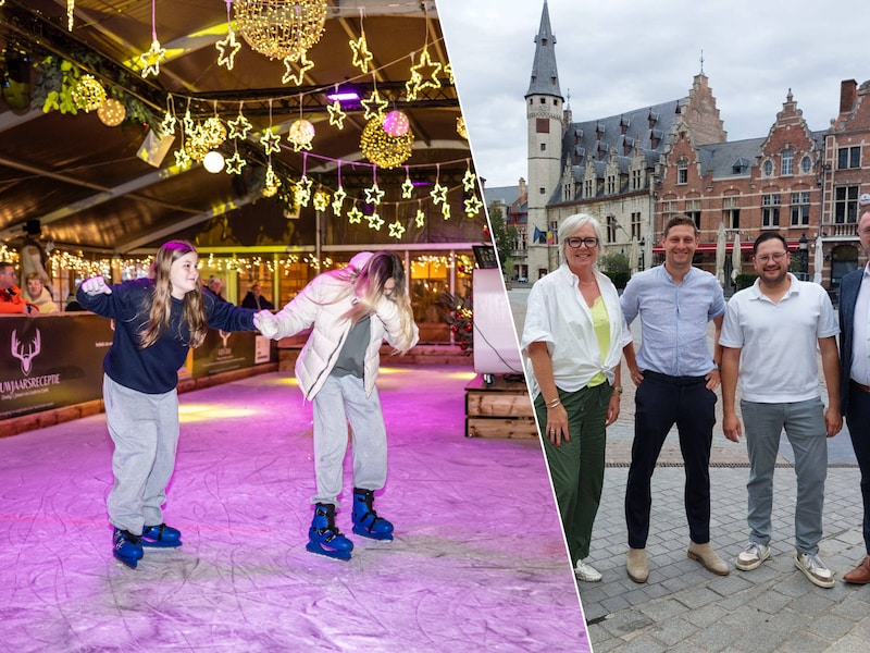 Junior Annaert en Wolf Van den Bossche zetten opnieuw in op een sfeervol winterevent in Dendermonde. De ijspiste zal ook opnieuw opgesteld worden.