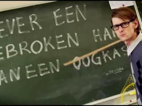 "Liever een gebroken hart dan een oogkas"