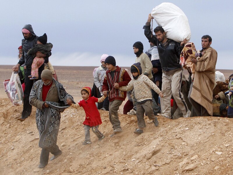 Syrische vluchtelingen (archiefbeeld).
