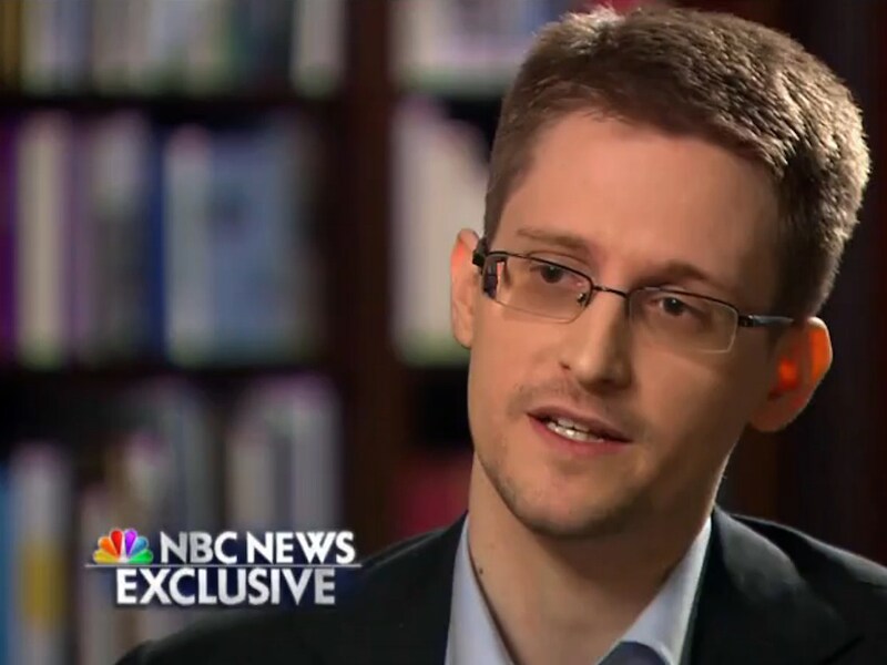 Edward Snowden.