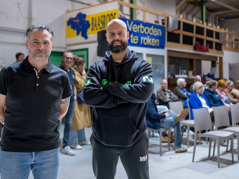 Davy Heyndrickx en Michael Van Cleempoel hopen dat nog meer mensen de schouders willen zetten onder project Vliet 2.0.