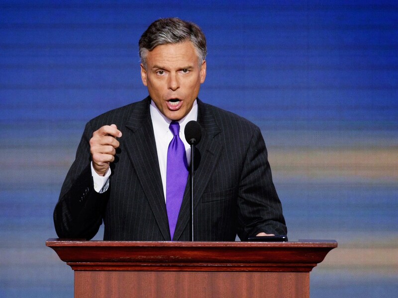 Jon Huntsman Junior, vader van zeven (waaronder twee geadopteerde meisjes) en zelf afkomstig uit een schatrijke familie.
