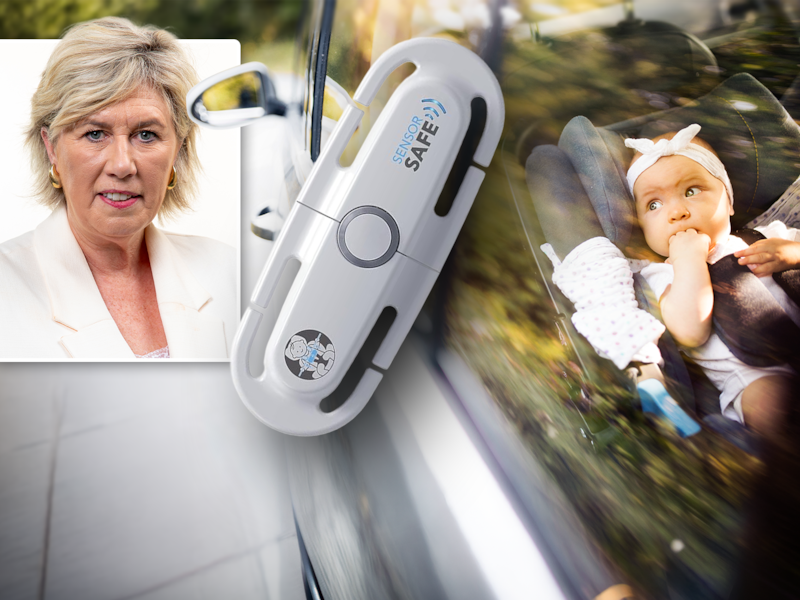 CD&V-Kamerlid Tine Gielis wil een ‘anti-achterlaatsysteem’ in de auto verplicht maken.