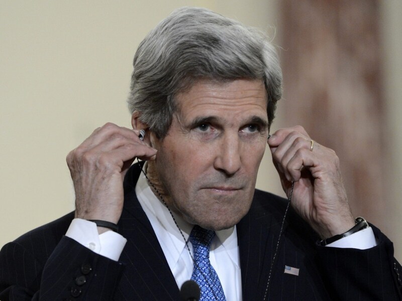 Amerikaans minister van Buitenlandse Zaken John Kerry.