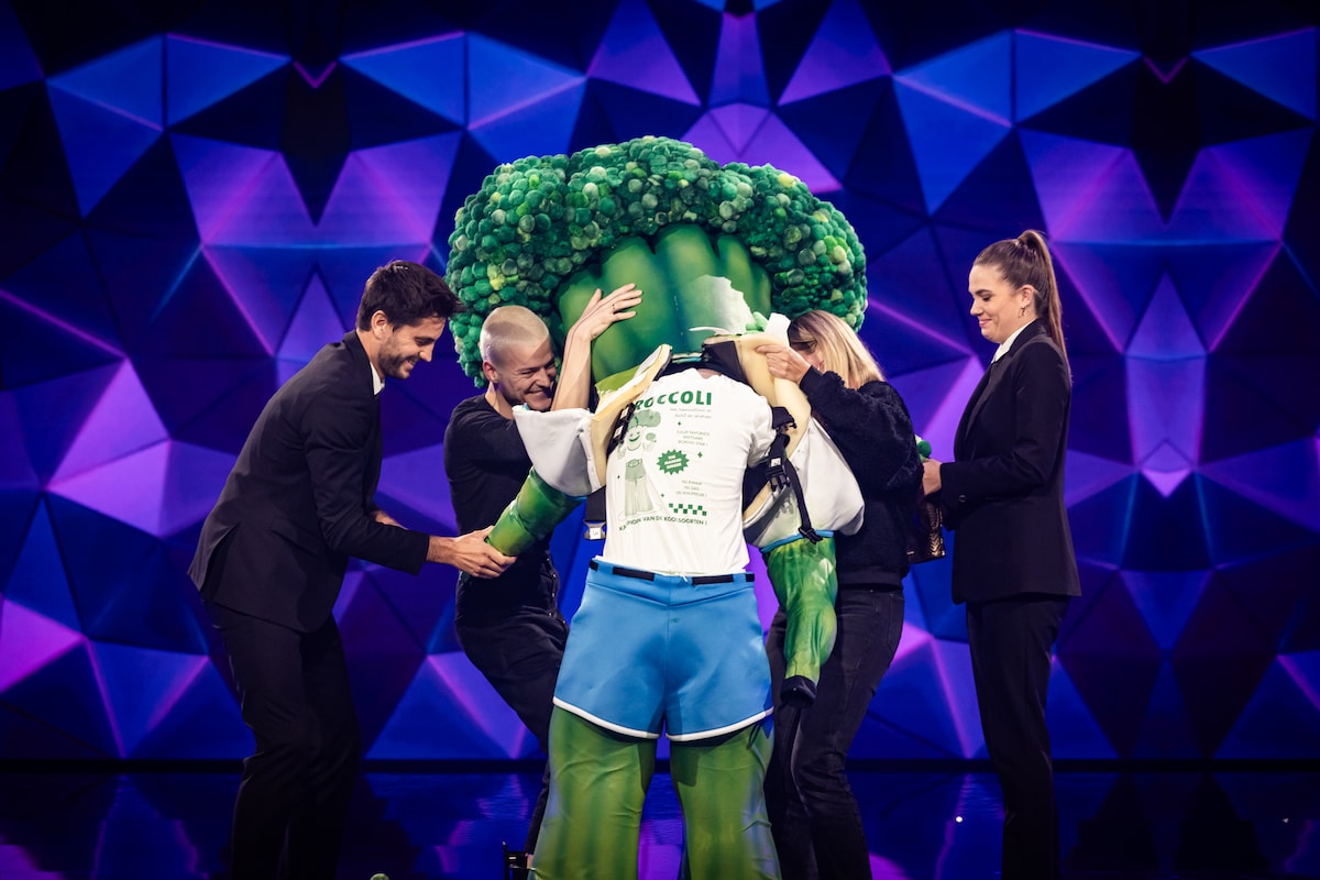 Broccoli is uitgezongen en moet 'The Masked Singer' verlaten: “Niemand wist  van mijn deelname” | TV | HLN.be
