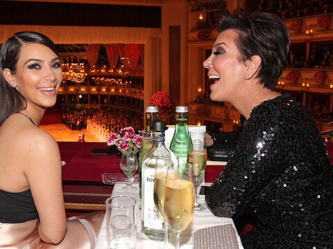 Kim Kardashian en Kris Jenner.