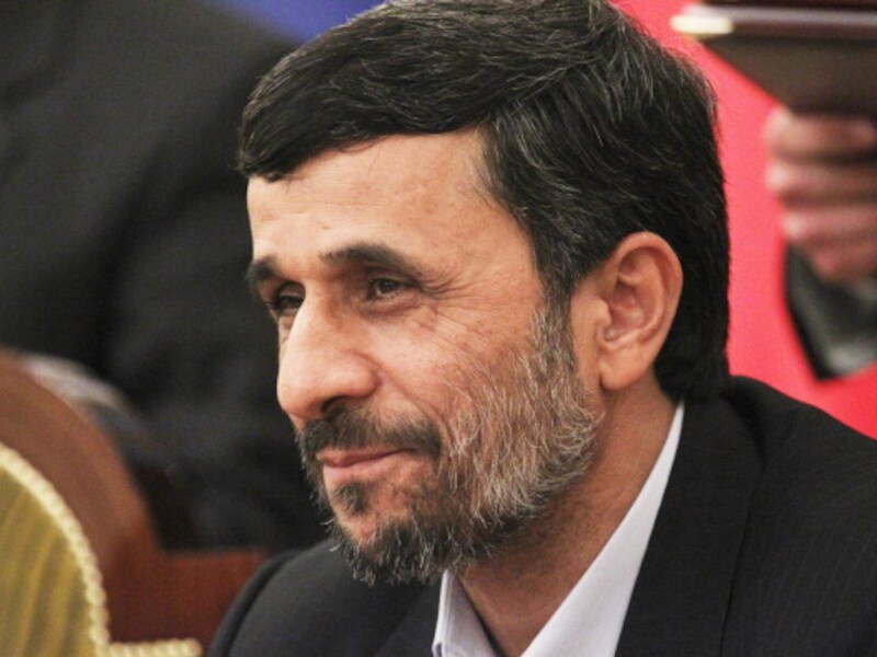 De Iraanse president Mahmoud Ahmadinejad is bijzonder hard voor de Amerikanen. (Archieffoto)