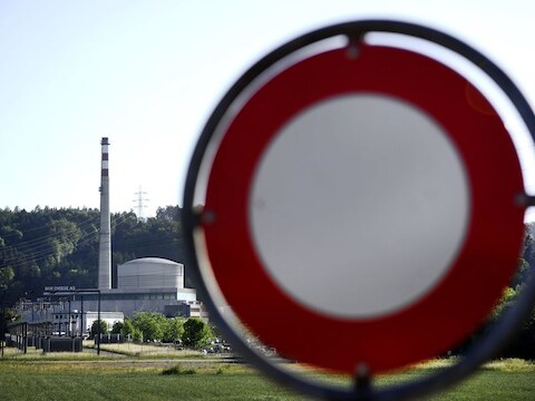 De kerncentrale van Mühleberg in het Zwitserse kanton Bern.