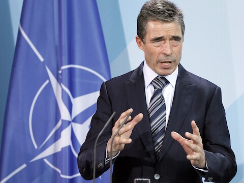 NAVO-chef Anders Fogh Rasmussen.