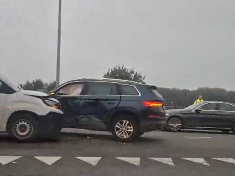 Ongeval snelwegbrug Torhout