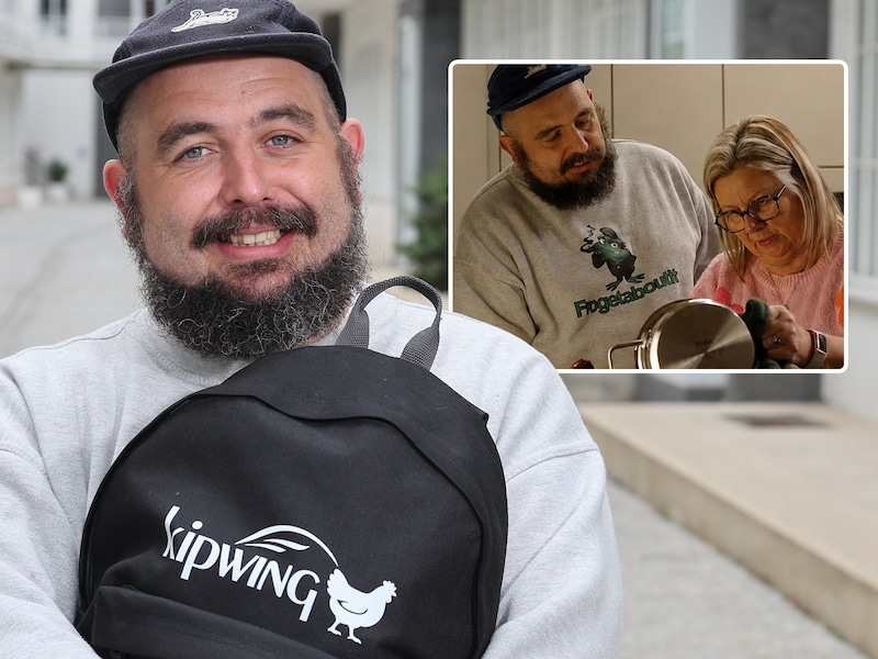 Bockie De Repper ging terug naar school en verbleef daarvoor een maand bij zijn mama Martine.