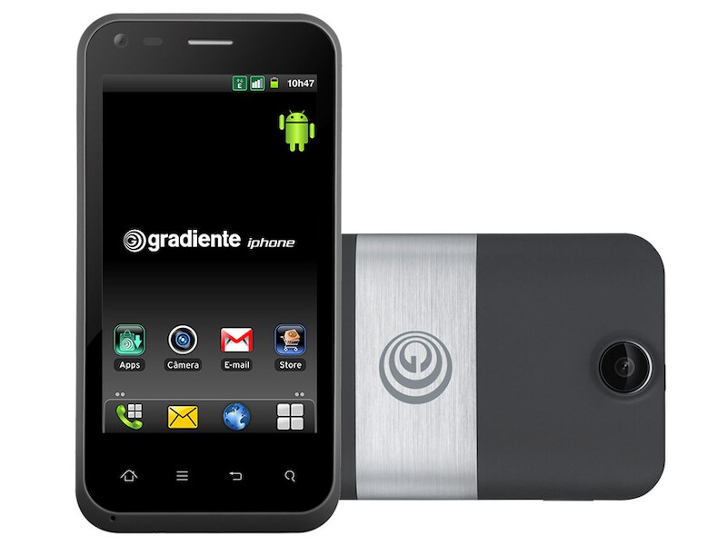 De 'IPHONE' van de Braziliaanse producent IGB Electronics SA.