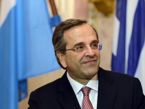 Premier Samaras is overtuigd van het slagen van de schuldopkoop.