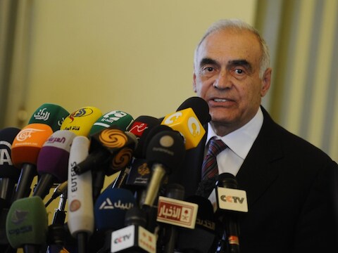 Minister Mohammed Kamel Amr.