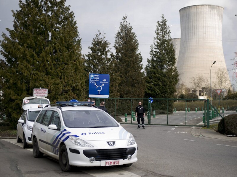 De politie ontruimde de kerncentrale van Tihange vlak na de aanslagen op dinsdag 22 maart.