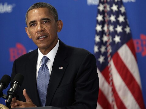 Amerikaans president Barack Obama.