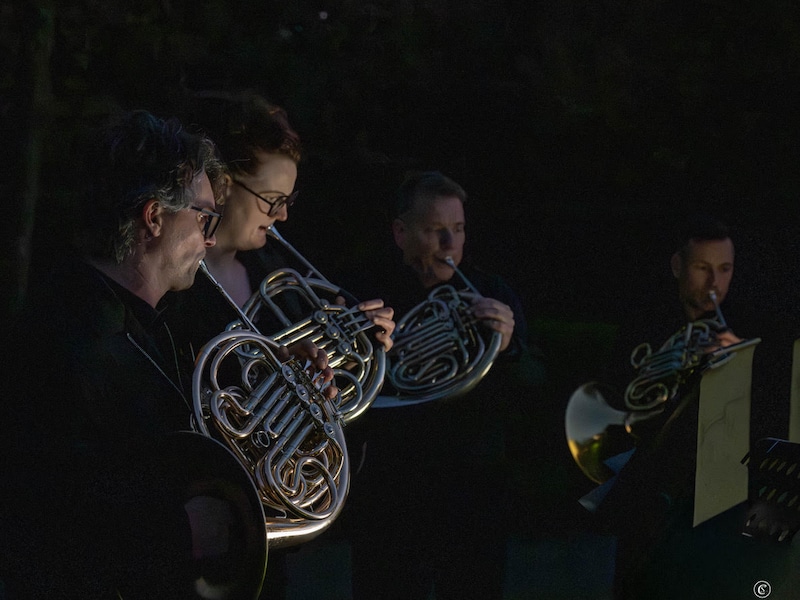 Archiefbeeld van vorig jaar - troostconcert op begraafplaats van Westmalle 