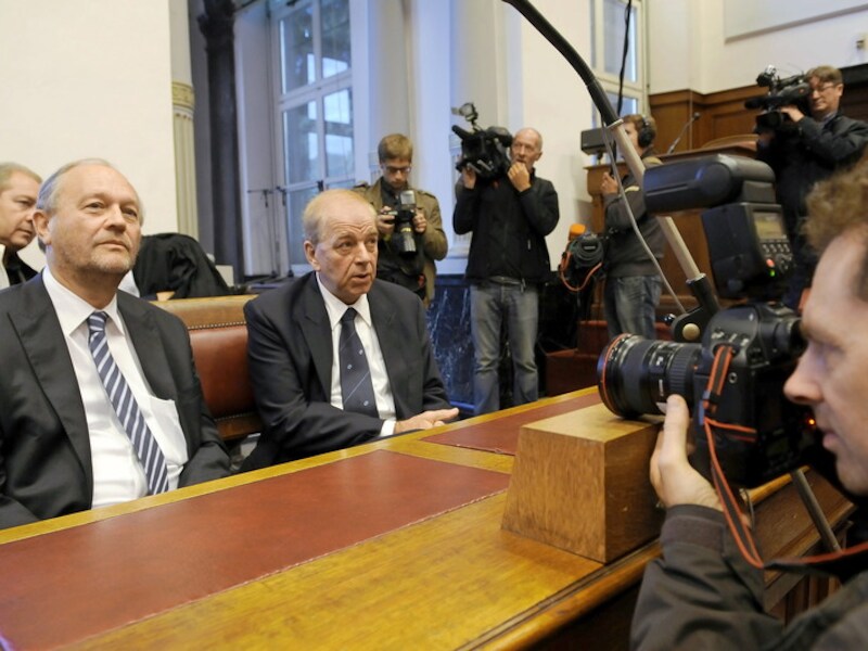 Pol Hauspie (links) naast Jo Lernout