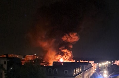 Grote brand uitgebroken in Etterbeek