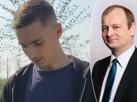 Yaro D’Hoore (19) uit Oudenburg lag vier maanden in het ziekenhuis na een vechtpartij in Gent en overleed donderdag. Rechts: expert strafrecht Frank Verbruggen van de KU Leuven.