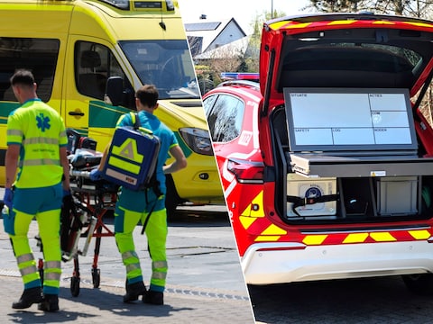 Een persoon was bevangen door de rook en werd voor verzorging overgebracht naar het ziekenhuis.