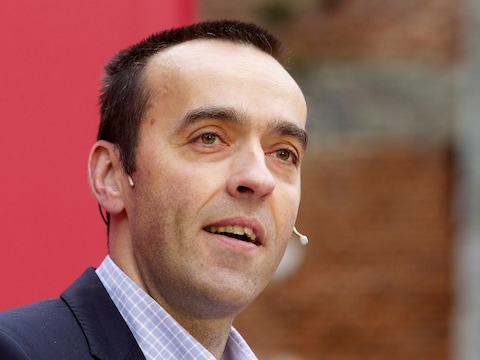 Partijvoorzitter Bruno Tobback.