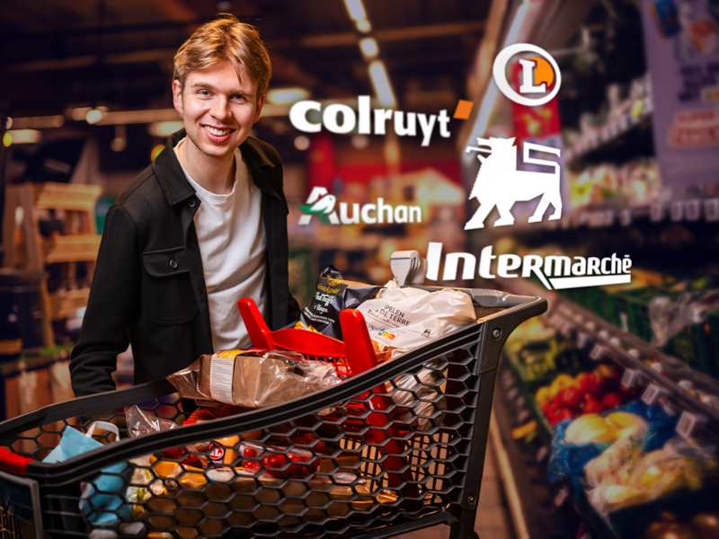 “Maximaal 10 pakken water per klant? Dat bord zetten ze er niet voor niets”: zo goedkoop is de supermarkt net over de grens