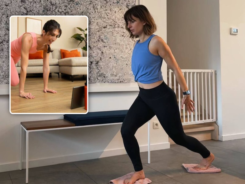 Basic-Fit lanceert gratis reformer pilateslessen voor thuis, maar hoe goed zijn ze? “Mijn billen branden”