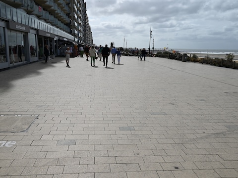 De Koning Ridderdijk in Westende-Bad.