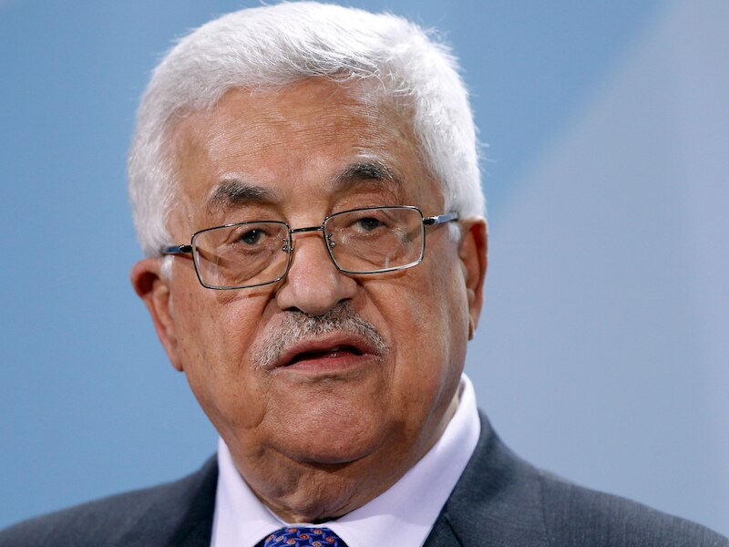 Palestijns president Mahmud Abbas.