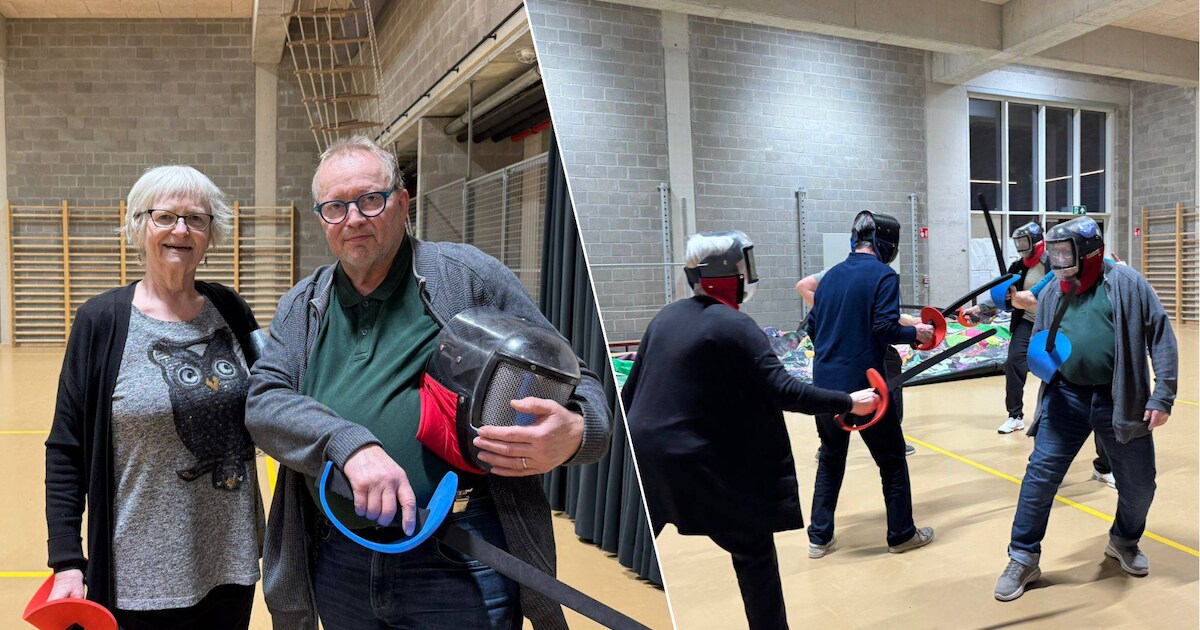Eerste Belgische schermclub biedt ‘parkischermen’ aan: “Het doet deugd om te sporten met mensen die 
