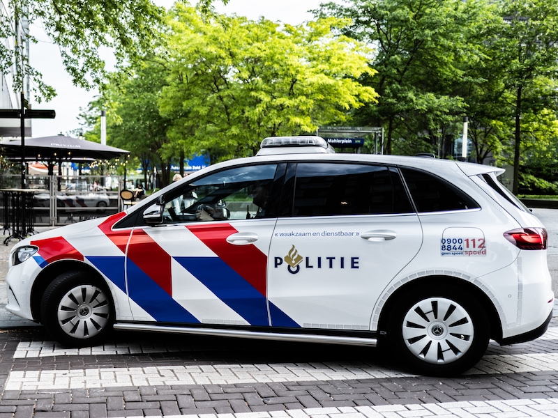 Illustratiebeeld. Een wagen van de Amsterdamse politie.