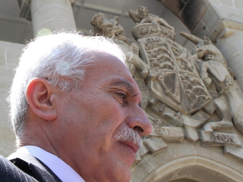 De Cypriotische minister van Financiën, Vassos Shiarly.