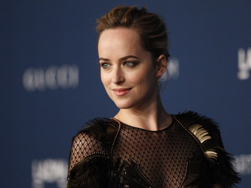 Dakota Johnson vorige maand.