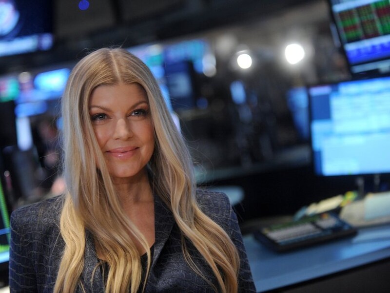 De Amerikaanse zangeres Fergie.