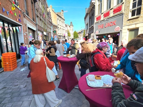 Archiefbeeld van een eerdere editie van het straatfeest in de Berlarij in Lier 