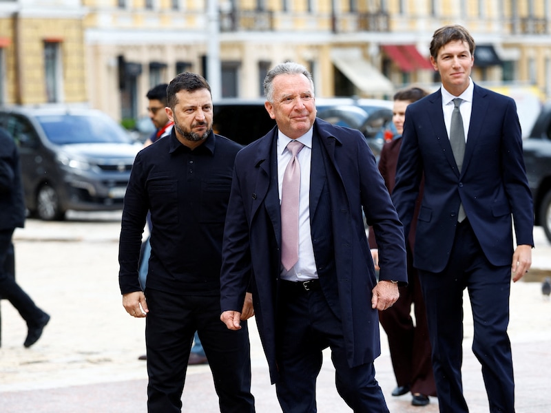 Kushner en Witkoff door Zelensky ontvangen in Kiev