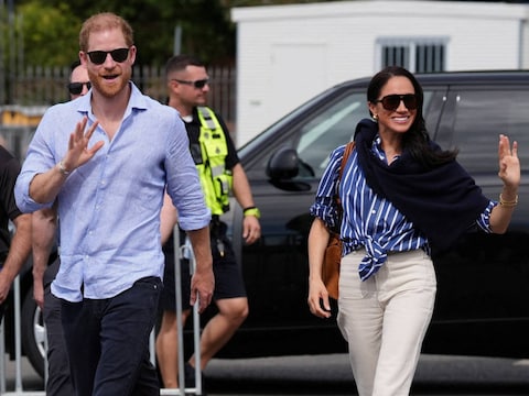Harry en Meghan zijn opnieuw in het VK.