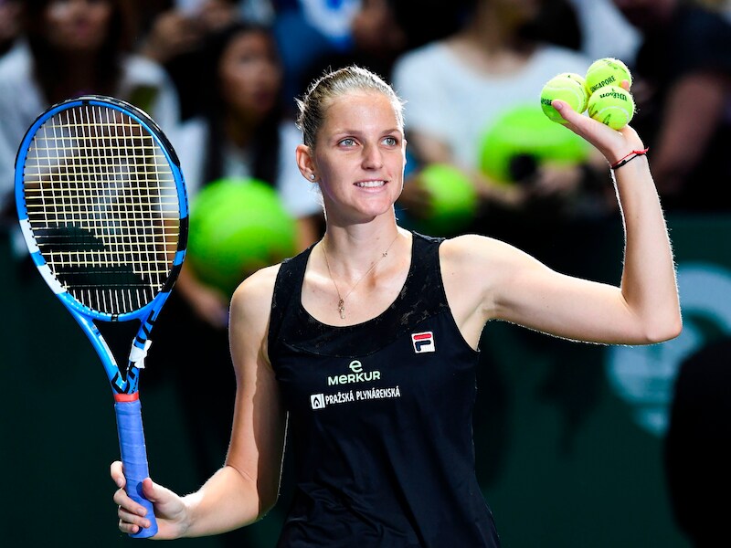Pliskova en Svitolina naar halve finale op Masters