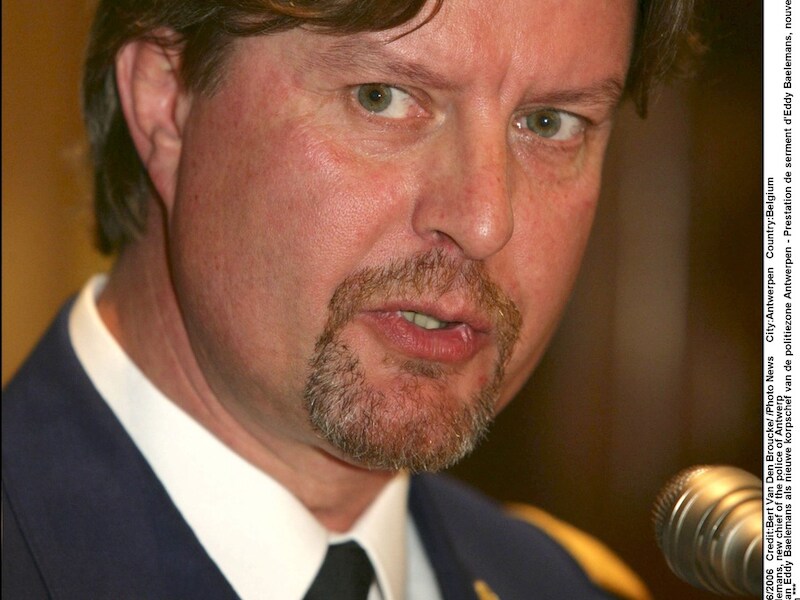 De Antwerpse korpschef Eddy Baelemans.