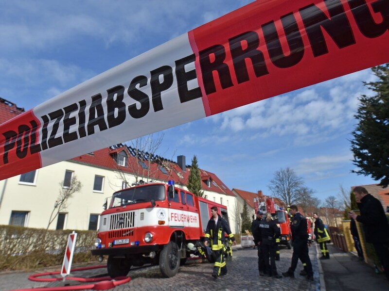 Vorige week zaterdag werd in Troglitz een asielcentrum in brand gestoken.