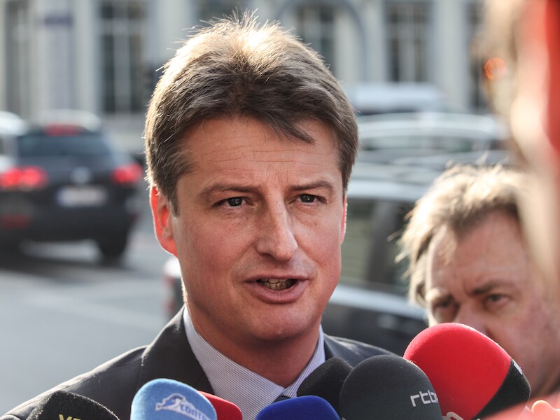 Minister van Begroting Olivier Chastel.