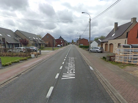 De Westkerkestraat in Ichtegem